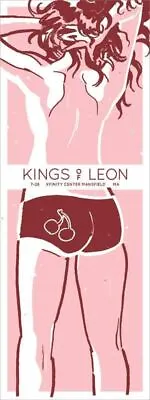 Kings Of Leon - 2017 Paul Maybury Poster Mansfield MA Xfinity Center • $80.50