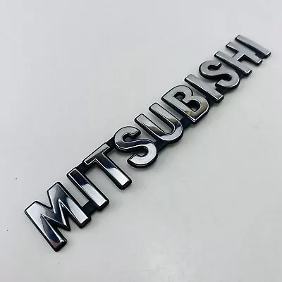 2007-2012 Mitsubishi Galant Emblem Logo Letters Badge Trunk Rear Chrome OEM F80 • $12.50