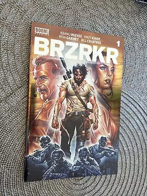 Brzrkr #1 Mark Brooks  Foil Keanu Reeves Variant • $0.99