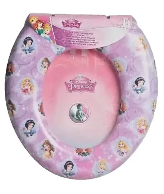 Disney Princess Toilet Baby Seat Children's Soft Padded Training Seat-FREE P&P • £12.75