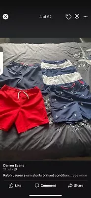 4 Pairs Of Ralph Lauren   Shorts 14-15 Years Old • £5