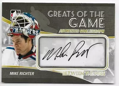 10/11 BETWEEN THE PIPES AUTOGRAPH Hockey (#AAK-AVT) U-Pick From List • $3.99