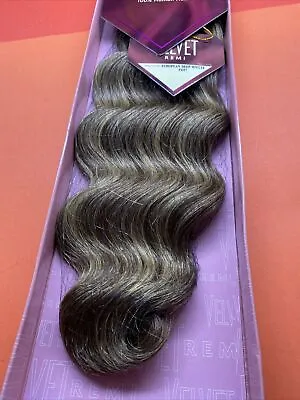 VELVET REMI_100%_human_hair_EUROPEAN_DEEP_WEAVE_EXTENSION_14 _#F4/27 • $70