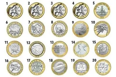 £3.85 • Buy UK £2 Coins 1997 - 2020 GB Coins Two Pound
