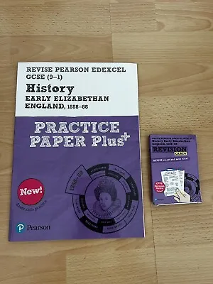 Edexcel GCSE History 9-1 Practice Papers And Cards Elizabethan England • £5