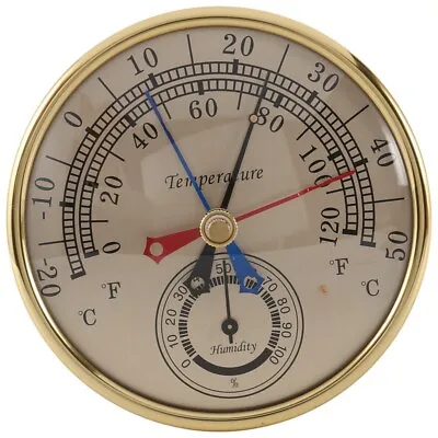 5inch Min Max  Hygrometer Wall Mount Wall  Analog Indoor Outdoor  Rain3571 • £13.98