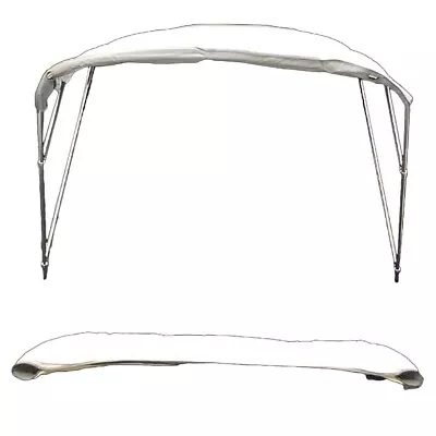 Mako Boat Bimini Top 140996 | 2007-08 1801 CC Ivory 74-82 Inch • $513.47