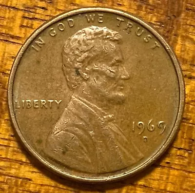 1969 D Lincoln Memorial Penny Floating Roof • $0.99