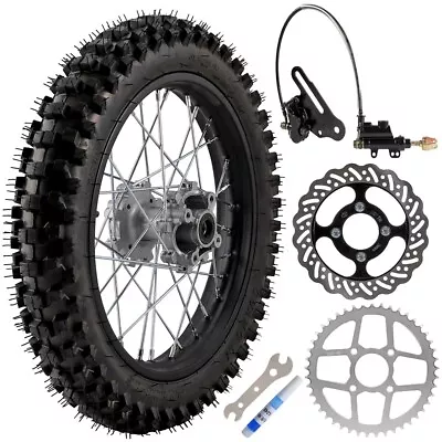 $215.29 • Buy 16  Rear  90/100-16 Wheel Tire Rim Brake For Dirt Bike CRF100  KX100 KLX140 CR85