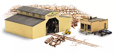 Walthers Cornerstone N Scale Building/Structure Kit Walton & Sons Lumber • $27.99