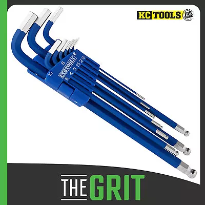 KC Tools 9pc Extra Long Metric Ball Point Hex Allen Key Set • $29.95