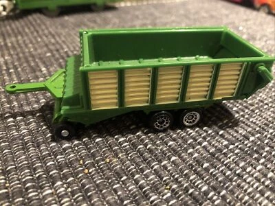 £10 • Buy SIKU Farm SILAGE TRAILER Diecast Green 1:55 Unboxed VGC