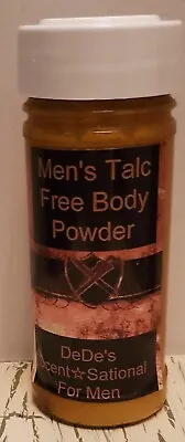 Handmade Talc Free Men's Body Powder 4 Oz • $8.75