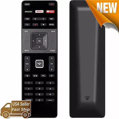 Brand New XRT122 Remote For Vizio TV With AMAZON Netflix D60-D3 D65-D2 E65C3 • $4.30