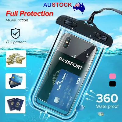 Universal Waterproof Case Bag IPX8 For Phone Pouch Case Dry Bag Luminous Summer  • $6.99