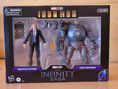 Iron Monger + Obadiah Stane (The Infinity Saga Iron Man) Marvel Legends Hasbro • $80
