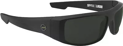 NEW Spy Logan Sunglasses-Thin Green Line SOSI Matte Black-HD Polarized Lens • $84.99