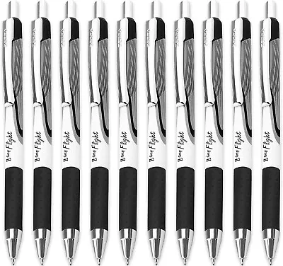 Zebra Classic Z-Grip Flight Ballpoint Pens - 1.2mm - Black Ink - Pack Of 10 • £11.49