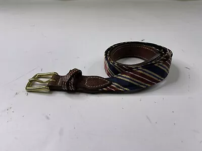 Kiel James Patrick Belt Nautical Mens 34 Made USA • $24.99