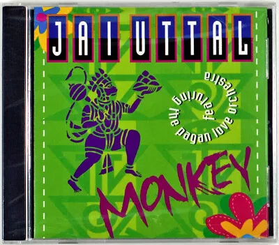 Jai Uttal ● Monkey [CD] [Sealed] 2002 ● Featuring The Pagan Love Orchestra • $5.95