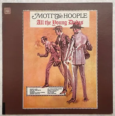 MOTT THE HOOPLE 'All The Young Dudes' 1970s US Reissue Vinyl LP • $24.99