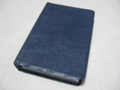 Vintage 90's 1999 LDS Mormon HOLY BIBLE Blue Leather 9  X 6  Scriptures Book • $29.99