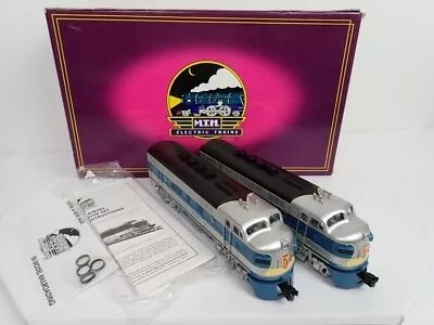 MTH Premier O Gauge #752 & #754 Electro Motive F-3 AA Unit Diesel Locomotive Set • $127.51