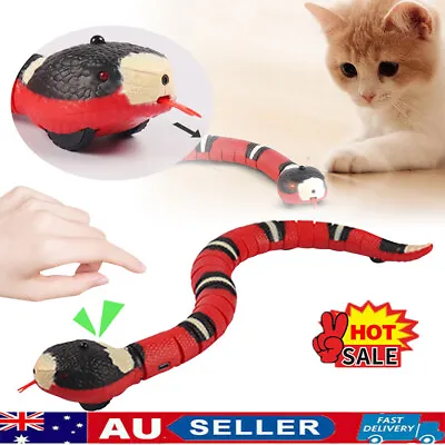 $18.63 • Buy Smart Sensing Snake Cat Toys Electron Interactive Toys For Cats USB Chargin VH