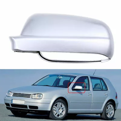 Front Left Side Rearview Mirror Cover Cap Fits VW Golf Jetta MK4 GTI 1999-2005 • $16.88