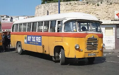Colour Negative Malta Bus Dodge FBY768 • £1.15