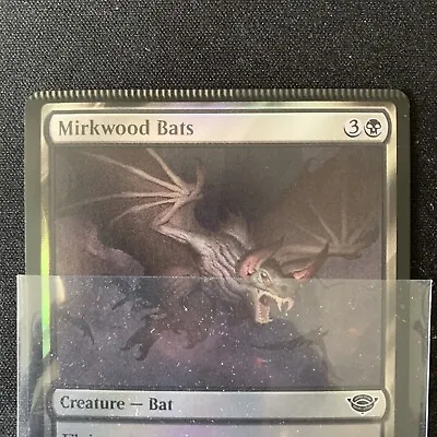 Magic The Gathering Lord Of The Rings #095 Mirkwood Bats Foil NM Crimped • $59.99