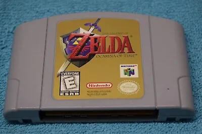 Legend Of Zelda: Ocarina Of Time (Nintendo 64 1998) Authentic G-3 • $39.99