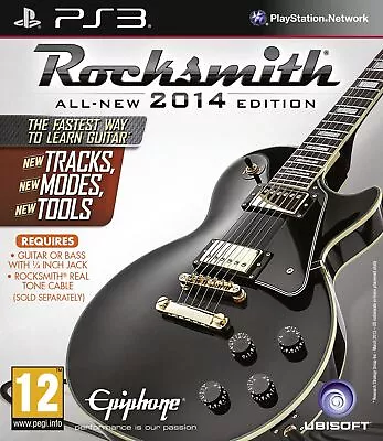 Rocksmith 2014 Edition (PS3) PlayStation3 Standard Edition (Sony Playstation 3) • $49.26