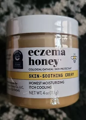 Eczema Honey Skin Soothing Cream Colloidal Oatmeal Skin Protectant 4 Oz Ex 07/25 • $25.49