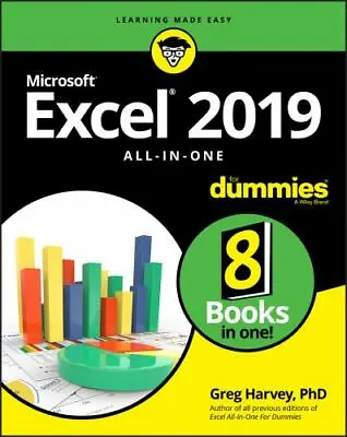 $8.36 • Buy Excel 2019 All-in-One For Dummies, Harvey, Greg, 9781119517948