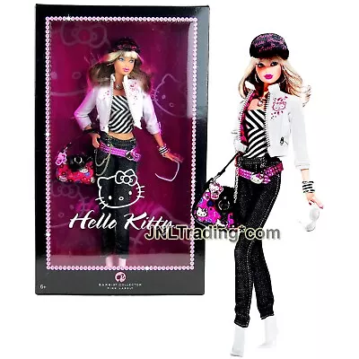 Yr 2007 Barbie Pink Label Collector 12  Doll HELLO KITTY Model L4687 With Jacket • $222.69