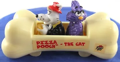 Vintage 1999 Pizza Hut BONE BUGGY Pizza Pooch The Cat Plastic Vehicle CAR Toy • $6.30