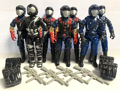 Hasbro G.I. Joe Cobra 1986 Viper Army Builder Lot And Custom Figures • $52