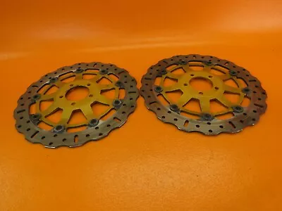 1993 - 2001 Kawasaki Ninja Zx11 Zx1100d Oem Front Brake Rotors • $59.99