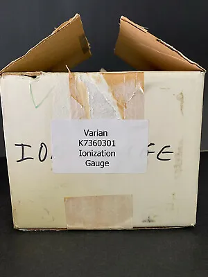 Varian K7360301 Ionization Gauge Type 572 • $175