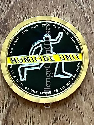 E84 Maricopa County Sheriff's Office Homicide Unit Arizona Police Challenge Coin • $49.99