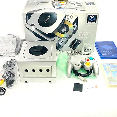 Nintendo GameCube Plus Gameboy Player Console System Enjoy Pack GC NTSC-J NA • £267.26