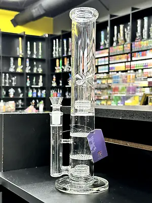 $59.99 • Buy 14  Glass Water Pipe Bong Hookah - DOUBLE HONEYCOMB & MATRIX PERCS - Thick Glass