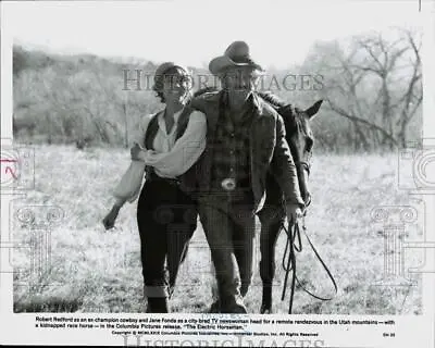 1979 Press Photo Robert Redford & Jane Fonda In  The Electric Horseman  Movie • $17.99