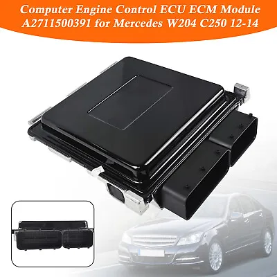 Computer Engine Control ECU ECM Module A2711500391 For Mercedes W204 C250 12-14 • £566.38