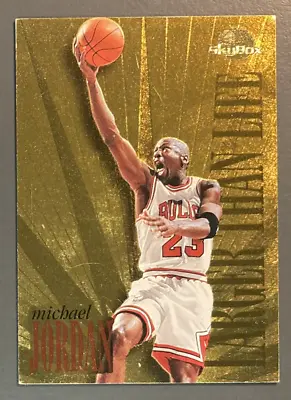 MICHAEL JORDAN 1995-96 SkyBox Premium Larger Than Life - L1 • $129.85