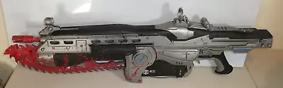 Official Gear Of War Bloody Lancer Replica 36  NECA 2006 Life Size Prop Gun • $919.99