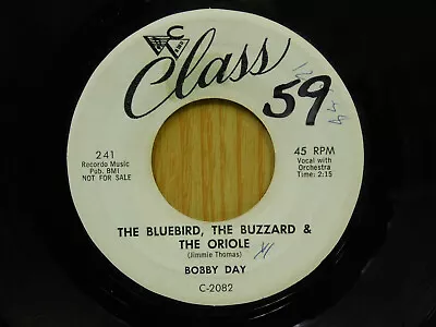Bobby Day Rock 45 The Bluebird The Buzzard & The Oriole Bw Alone Too Long Class • $7