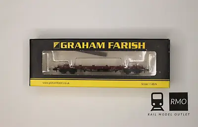(N Gauge) Graham Farish BDA Bogie Bolster Wagon EWS 377-602A • £32