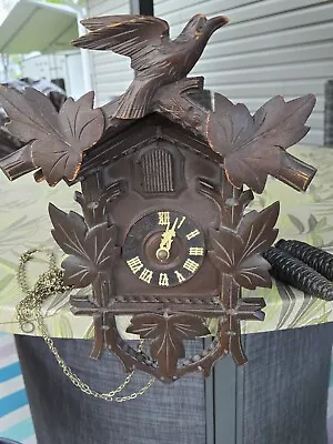 Vintage German Cuckoo Clock For Repair • $49.99